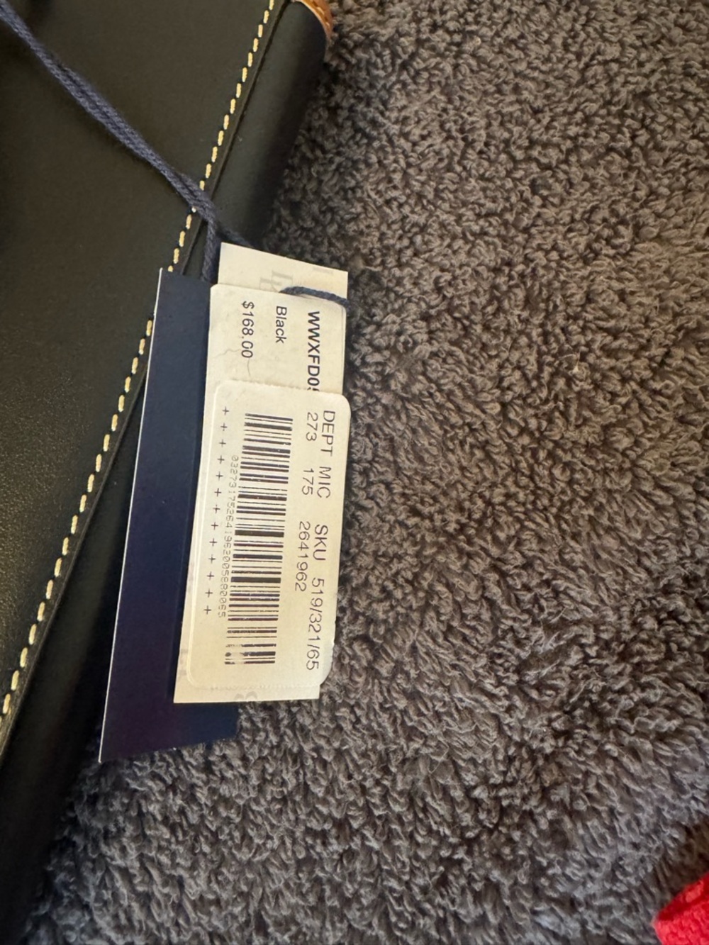 Dooney & Bourke Wexford Leather Continental Clutch – Midnight Blue - Picture 8 of 8